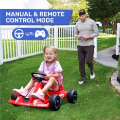 Kids Electric Go Kart With Remote 12V Battery Powered Drift Car Ride On Cars With Music & Light For Boys Girls 14 Kids Electric Go Kart With Remote 12V Battery Powered Drift Car Ride On Cars With Music & Light For Boys Girls -Children Toys Sale Kids Electric Go Kart with Remote 17