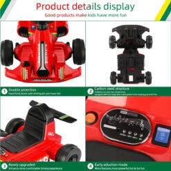 Kids Electric Go Kart With Remote 12V Battery Powered Drift Car Ride On Cars With Music & Light For Boys Girls 16 Kids Electric Go Kart With Remote 12V Battery Powered Drift Car Ride On Cars With Music & Light For Boys Girls -Children Toys Sale Kids Electric Go Kart with Remote 9