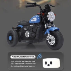 Kids Electric Motorcycle With Remote 3 Wheels Car Dual Drive With Music & Light For Boys & Girls -Children Toys Sale Kids Electric Motorcycle with Remote 12