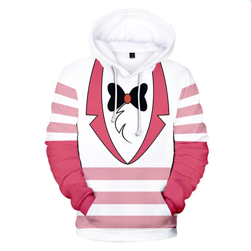Kids Hazbin Hotel Hoodies And T-shirts Party Dress-Up Outfits Halloween Cosplay Costume 4 Kids Hazbin Hotel Hoodies And T-shirts Party Dress-Up Outfits Halloween Cosplay Costume - Image 4