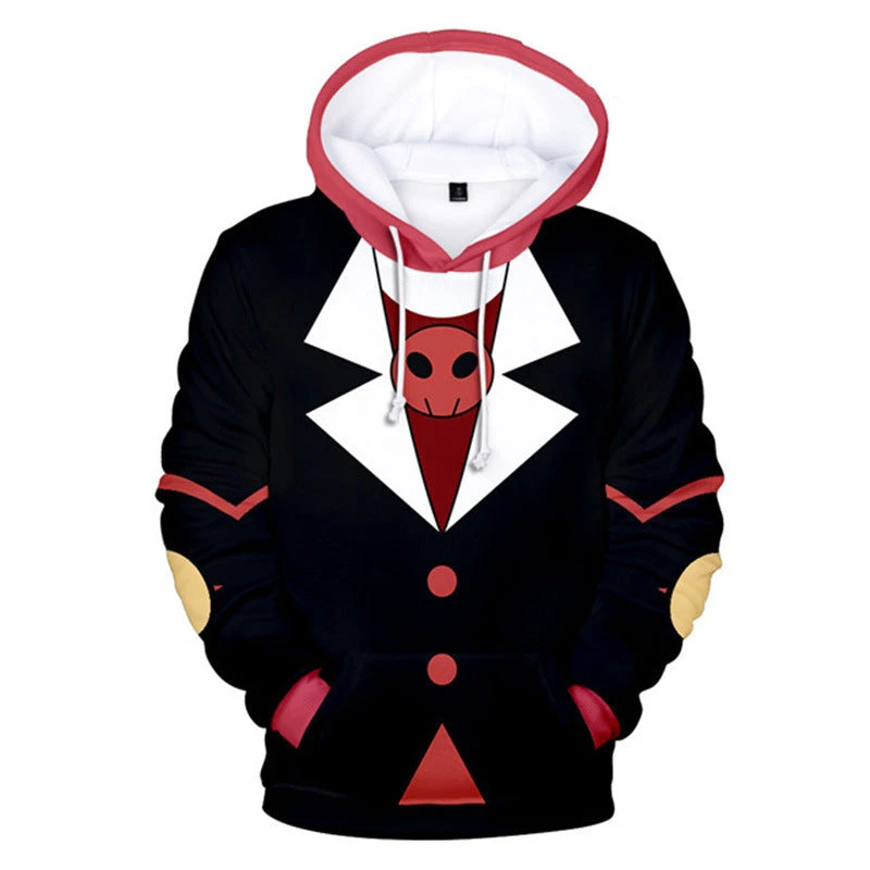 Kids Hazbin Hotel Hoodies And T-shirts Party Dress-Up Outfits Halloween Cosplay Costume 11 Kids Hazbin Hotel Hoodies And T-shirts Party Dress-Up Outfits Halloween Cosplay Costume - Image 11