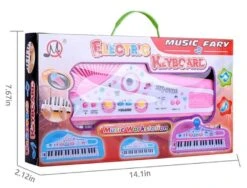 Kids Piano Toy With Keyboard And Microphone, Good Christmas Gift 13 Kids Piano Toy With Keyboard And Microphone, Good Christmas Gift -Children Toys Sale Kids Piano 3