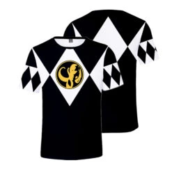 Kids Rangers T-shirt Summer Dragon Tees Anime Cosplay Outfit Daily Wear Shirts -Children Toys Sale Kids Power Ranger Tshirt 4