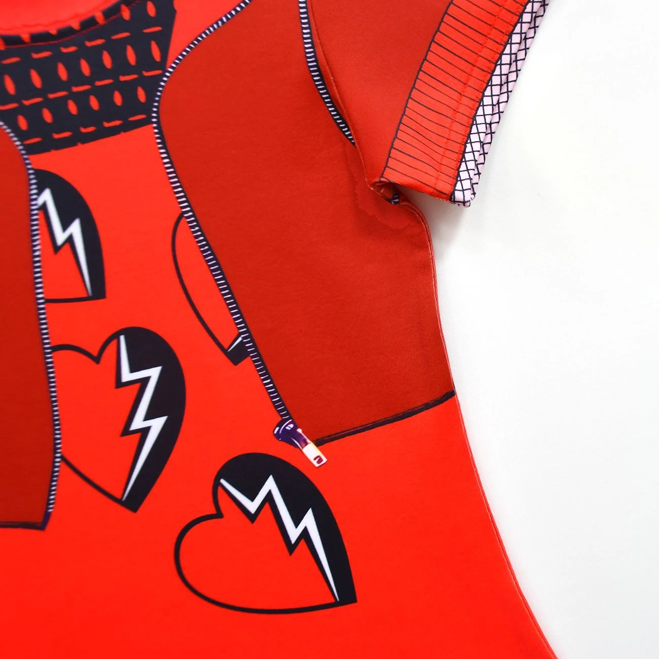 Kids Princess Red Costume T-shirt Shirts And Bag The Rise Of RED Halloween Cosplay Outfit 9 Kids Princess Red Costume T-shirt Shirts And Bag The Rise Of RED Halloween Cosplay Outfit - Image 9