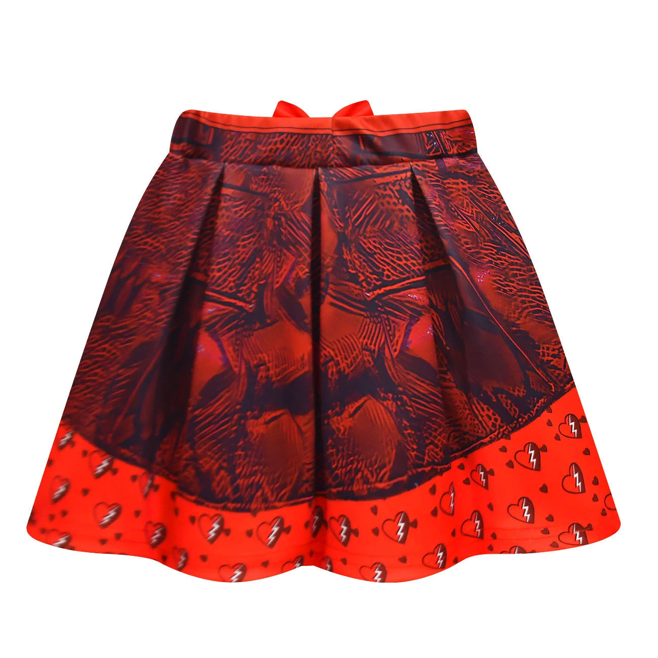 Kids Princess Red Costume T-shirt Shirts And Bag The Rise Of RED Halloween Cosplay Outfit 10 Kids Princess Red Costume T-shirt Shirts And Bag The Rise Of RED Halloween Cosplay Outfit - Image 10