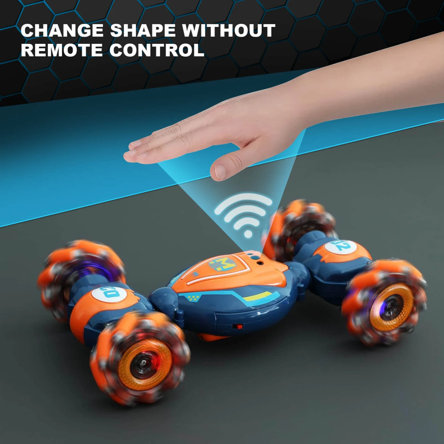 Kids Remote Control Stunt Car 360° Twist Climbing Car 3 Control Methods With Light Music 3 Kids Remote Control Stunt Car 360° Twist Climbing Car 3 Control Methods With Light Music - Image 3