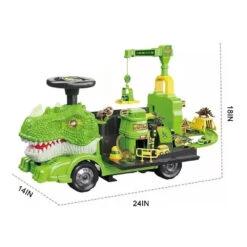 Kids Ride On Dinosaur Car Transformable Parking Lot With Music Story For Girls & Boys 20 Kids Ride On Dinosaur Car Transformable Parking Lot With Music Story For Girls & Boys -Children Toys Sale Kids Ride On Car Dinosaur Playset