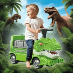 Kids Ride On Dinosaur Car Transformable Parking Lot With Music Story For Girls & Boys 13 Kids Ride On Dinosaur Car Transformable Parking Lot With Music Story For Girls & Boys -Children Toys Sale Kids Ride On Car Dinosaur Toy 1