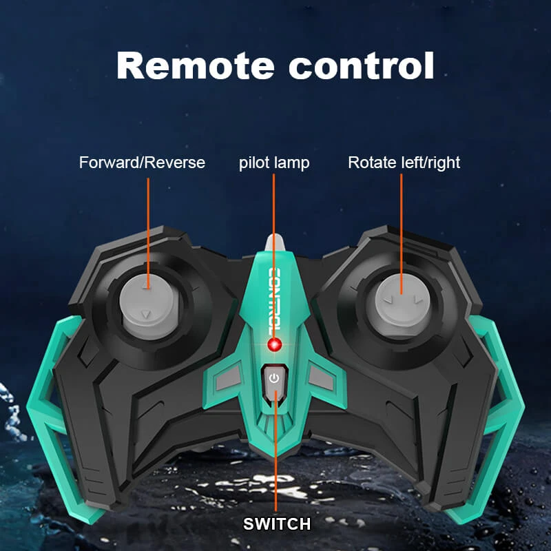 Kids Shark RC Amphibious Car Off-road Vehicle 4WD Climbing Monster Car Waterproof 10 Kids Shark RC Amphibious Car Off-road Vehicle 4WD Climbing Monster Car Waterproof - Image 10