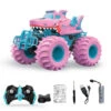 Kids Shark RC Amphibious Car Off-road Vehicle 4WD Climbing Monster Car Waterproof