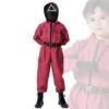 Kids Guard Costume Game Cosplay Soldier Overal And Mask