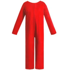 Kids Christmas Present Costume Boys Girls Gift Box Tops And Jumpsuit 2pcs Suit For Xmas Party -Children Toys Sale Kids present costume 3