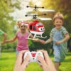 Induction RC Helicopter Flying Toys Cartoon Remote Control Drone Kids Plane Toys