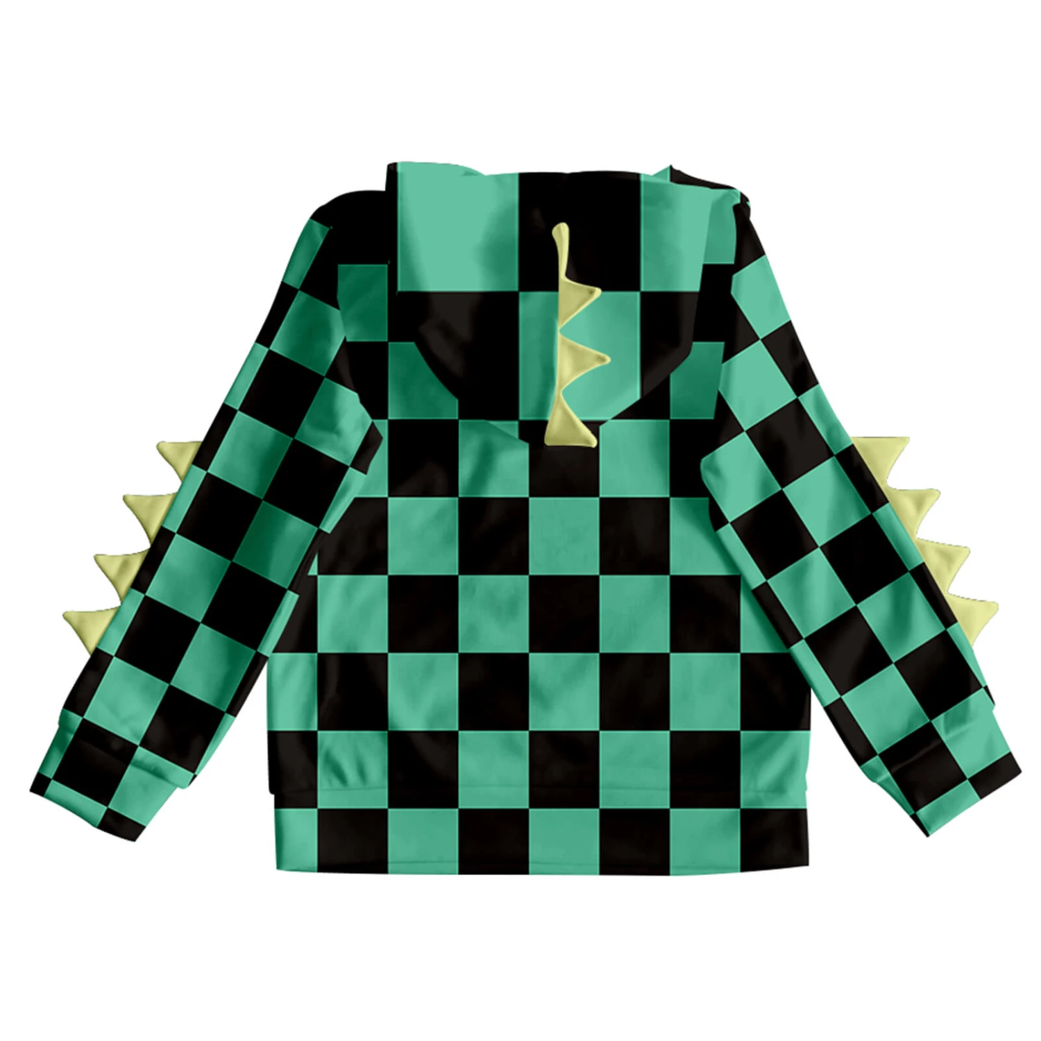 Kids Dinosaur Hoodie And Pants Demon Tanjiro Zenitsu Nezuko Shinobu Giyu Cosplay Suits 9 Kids Dinosaur Hoodie And Pants Demon Tanjiro Zenitsu Nezuko Shinobu Giyu Cosplay Suits - Image 9