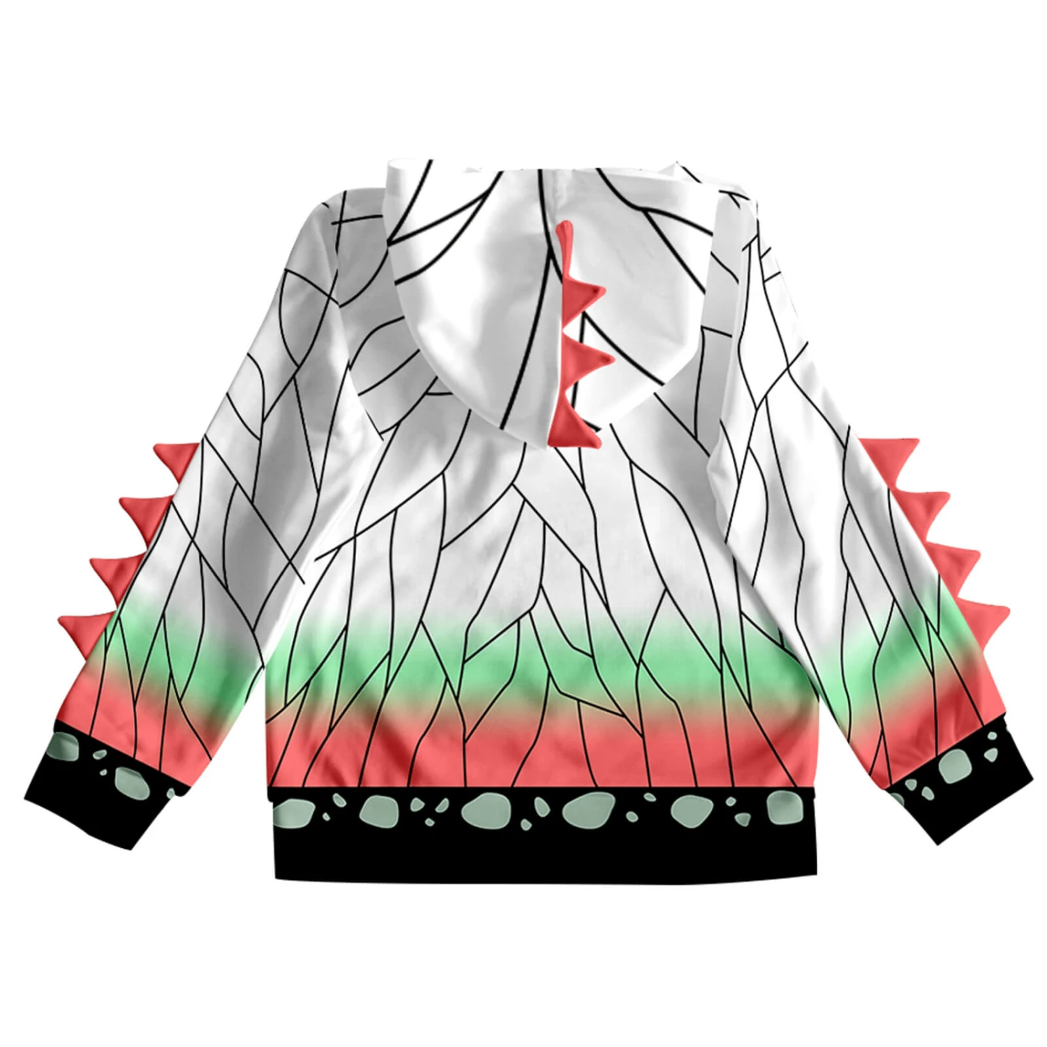 Kids Dinosaur Hoodie And Pants Demon Tanjiro Zenitsu Nezuko Shinobu Giyu Cosplay Suits 13 Kids Dinosaur Hoodie And Pants Demon Tanjiro Zenitsu Nezuko Shinobu Giyu Cosplay Suits - Image 13