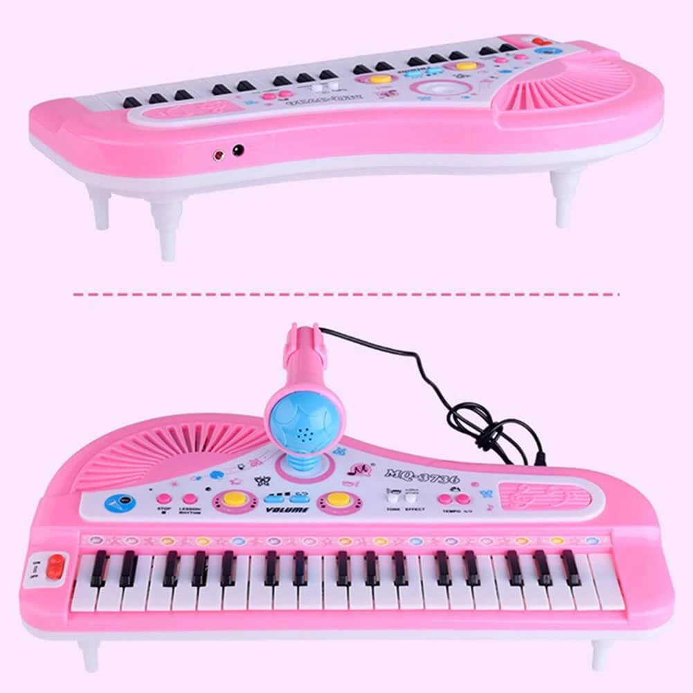 Kids Piano Toy With Keyboard And Microphone, Good Christmas Gift 4 Kids Piano Toy With Keyboard And Microphone, Good Christmas Gift - Image 4