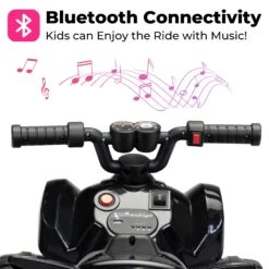 Kids 6V Electric Ride-On ATV Quad Car With Music LED Lights And Spray Device -Children Toys Sale Kids 6V Electric Ride On ATV Quad 2