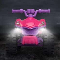 Kids 6V Electric Ride-On ATV Quad Car With Music LED Lights And Spray Device -Children Toys Sale Kids 6V Electric Ride On ATV Quad 7