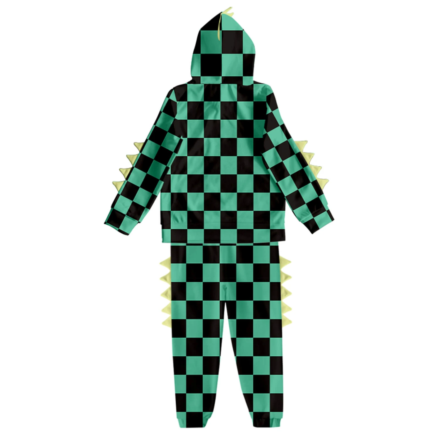 Kids Dinosaur Hoodie And Pants Demon Tanjiro Zenitsu Nezuko Shinobu Giyu Cosplay Suits 7 Kids Dinosaur Hoodie And Pants Demon Tanjiro Zenitsu Nezuko Shinobu Giyu Cosplay Suits - Image 7