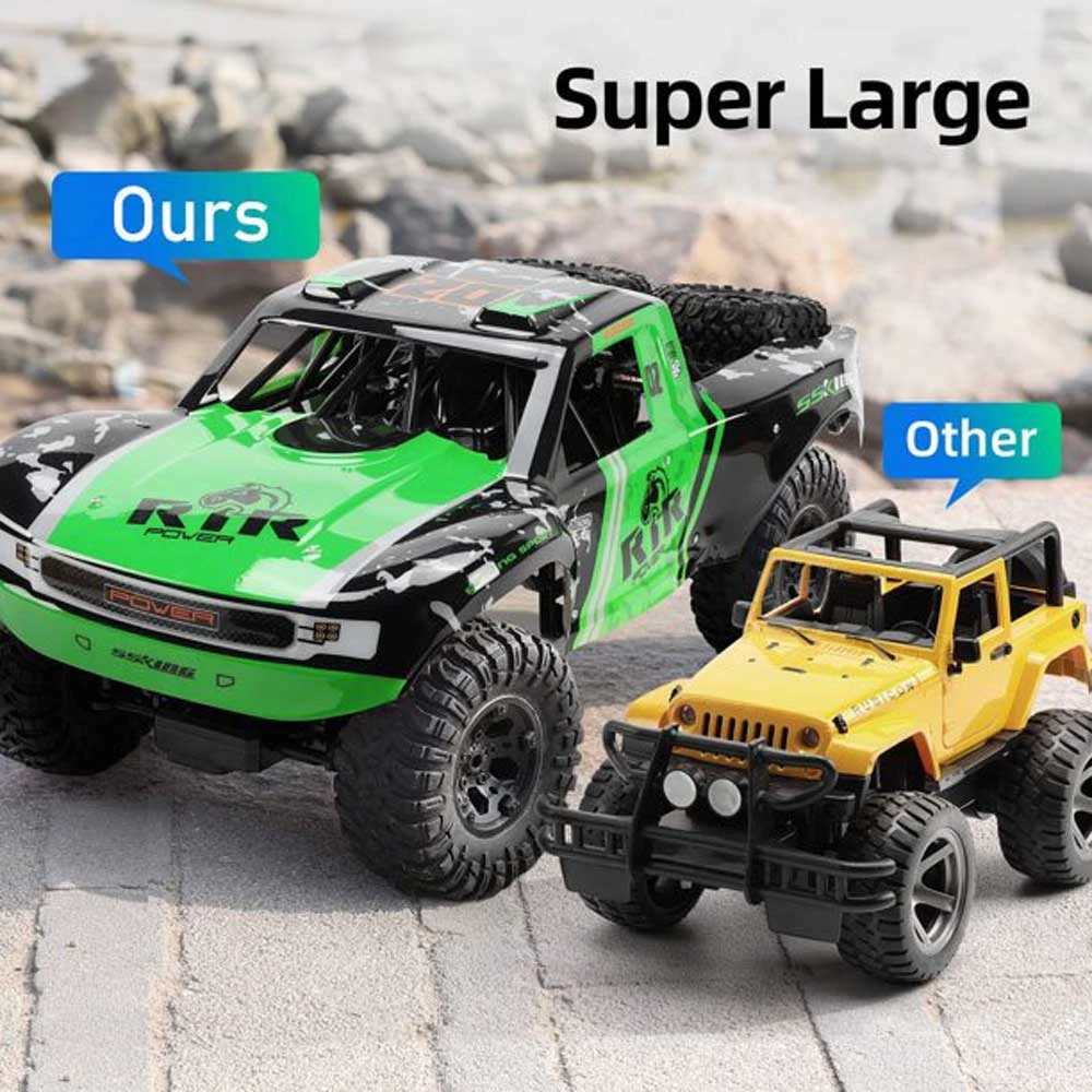 Amphibious RC Cars 1/8 Scale RC Rock Crawler Radio Controlled Monster Truck 100% Waterproof 12 Amphibious RC Cars 1/8 Scale RC Rock Crawler Radio Controlled Monster Truck 100% Waterproof - Image 12