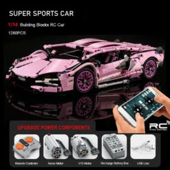 1280 PCS RC Racing Lambo Car 1/14 Remote Control Sports Cars Building Blocks W/ App Remote -Children Toys Sale Lego Lambo Remote Control Lamborghini 8 bab62fd7 12d0 41e2 98eb e6b65dc6bfbb