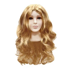 Girls AI Doll Costume Long Sleeve Shirt And Dress 2pcs Suit Halloween Outfit Wig For Cosplay 21 Girls AI Doll Costume Long Sleeve Shirt And Dress 2pcs Suit Halloween Outfit Wig For Cosplay -Children Toys Sale M3gan cosplay wig