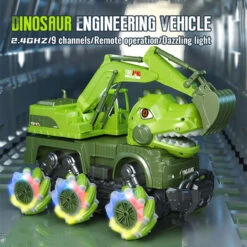 2.4G Dino Remote Control Car 9CH RC Engineering Vehicle Excavator Crane Dump Truck Mixer Truck Toy 14 2.4G Dino Remote Control Car 9CH RC Engineering Vehicle Excavator Crane Dump Truck Mixer Truck Toy -Children Toys Sale Main 04 122be73f 8a4c 4782 99e3 af0ee163ecf0