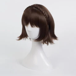 Teens & Adult Persona 5 Costume Makoto Niijima Cosplay Full Set And Wig For Girls Halloween Party Dress -Children Toys Sale Makoto Niijima Cosplay Wig 2