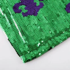 MardiGra Sequin Party Dress Casual Fleur De Lis Flower Shirt Carnival Costume For Women -Children Toys Sale Mardi Gras Costume 10