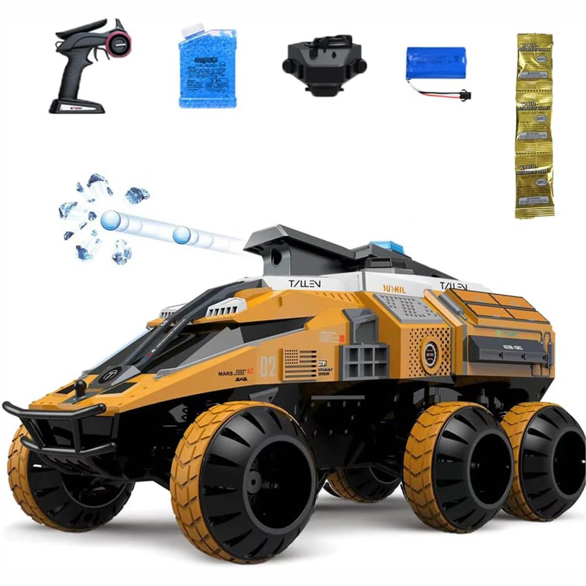 Mars Detecting RC Car 1/12 RC Rock Crawlers 6WD Remote Control Truck W/ Hidden Lift Water Bomb Shooting 1 Mars Detecting RC Car 1/12 RC Rock Crawlers 6WD Remote Control Truck W/ Hidden Lift Water Bomb Shooting