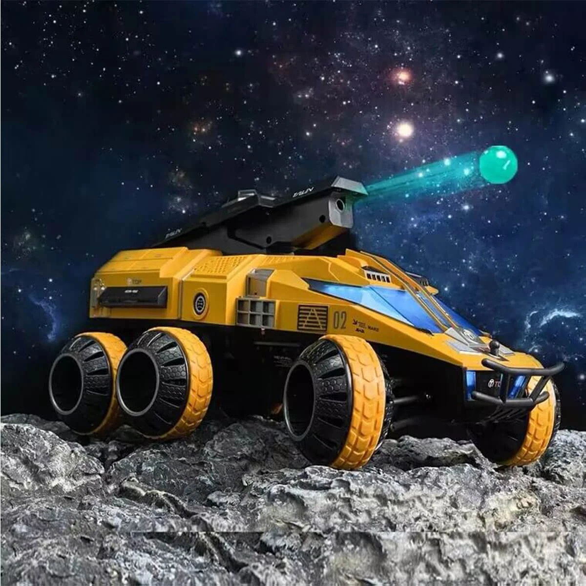 Mars Detecting RC Car 1/12 RC Rock Crawlers 6WD Remote Control Truck W/ Hidden Lift Water Bomb Shooting 4 Mars Detecting RC Car 1/12 RC Rock Crawlers 6WD Remote Control Truck W/ Hidden Lift Water Bomb Shooting - Image 4
