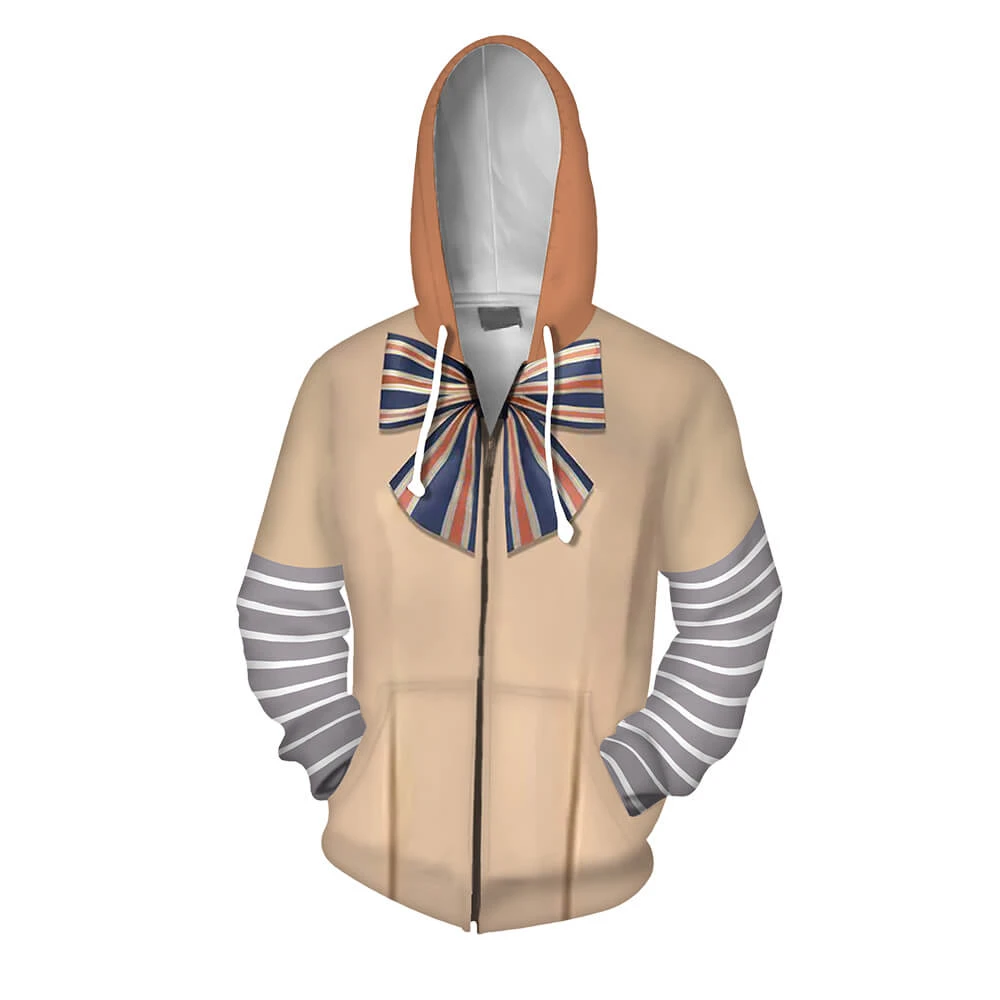 AI Doll Hoodie Long Sleeve Zip-up Jacket For Kids Adults 6 AI Doll Hoodie Long Sleeve Zip-up Jacket For Kids Adults - Image 6