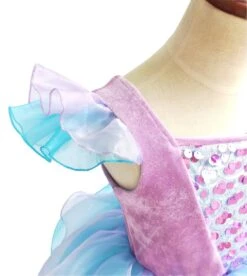 Girls Mermaid Princess Dress With Shiny Sequin Birthday Party Holiday Dress Up Costume -Children Toys Sale MermaidSequinDress 5