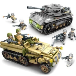 Technic Iron Empire Tank Building Blocks Set Weapon War Chariot Creator Army WW2 Soldiers Kids Toys 14 Technic Iron Empire Tank Building Blocks Set Weapon War Chariot Creator Army WW2 Soldiers Kids Toys -Children Toys Sale MilitaryBuildingBlocks 10