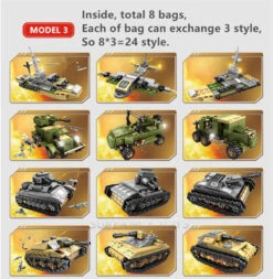 Technic Iron Empire Tank Building Blocks Set Weapon War Chariot Creator Army WW2 Soldiers Kids Toys 12 Technic Iron Empire Tank Building Blocks Set Weapon War Chariot Creator Army WW2 Soldiers Kids Toys -Children Toys Sale MilitaryBuildingBlocks 4