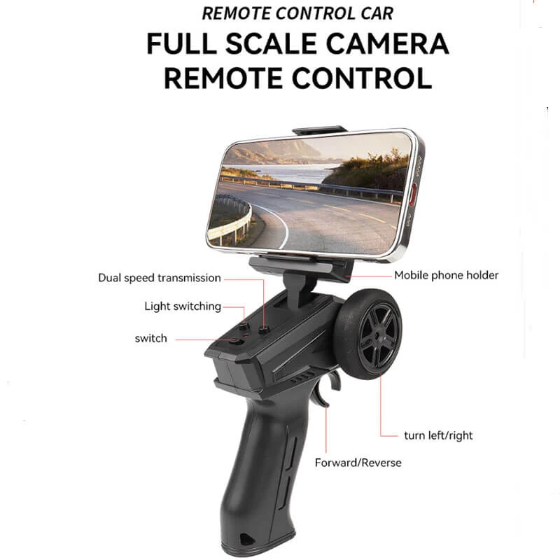 2.4G Mini RC Drift Car With HD Camera 1/32 Dual Speed Vehicle Off-road Racing Car 11 2.4G Mini RC Drift Car With HD Camera 1/32 Dual Speed Vehicle Off-road Racing Car - Image 11