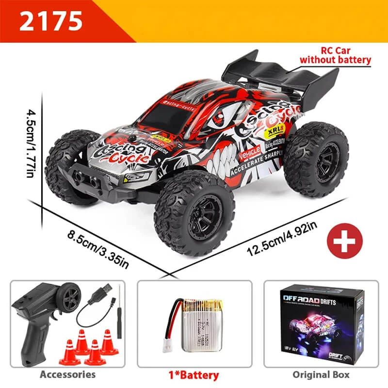 2.4G Mini RC Drift Car With HD Camera 1/32 Dual Speed Vehicle Off-road Racing Car 12 2.4G Mini RC Drift Car With HD Camera 1/32 Dual Speed Vehicle Off-road Racing Car - Image 12