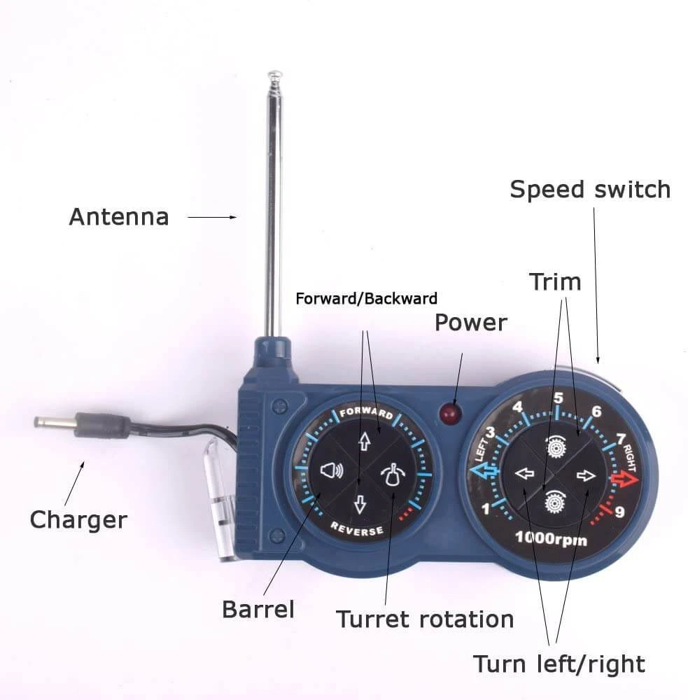 1:72 Remote Control Battle Tank Panzer Tank German Tiger Armored Vehicle With High Simulation 9 1:72 Remote Control Battle Tank Panzer Tank German Tiger Armored Vehicle With High Simulation - Image 9