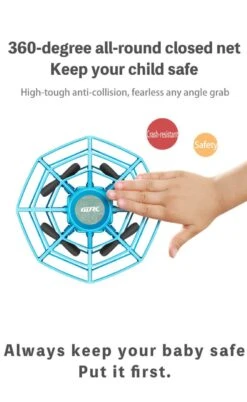 Mini UFO Drone Remote Control Aircraft Quadcopter With Infraed Hand Control RC Helicopter -Children Toys Sale MiniUFODrone 1