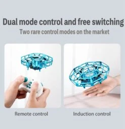 Mini UFO Drone Remote Control Aircraft Quadcopter With Infraed Hand Control RC Helicopter -Children Toys Sale MiniUFODrone 12