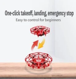 Mini UFO Drone Remote Control Aircraft Quadcopter With Infraed Hand Control RC Helicopter -Children Toys Sale MiniUFODrone 4