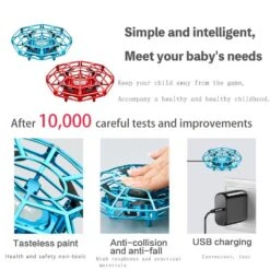 Mini UFO Drone Remote Control Aircraft Quadcopter With Infraed Hand Control RC Helicopter -Children Toys Sale MiniUFODrone 8