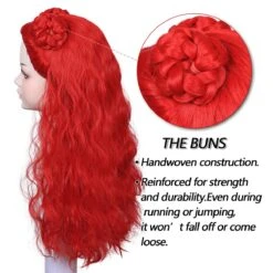 Girls Princess Red Costume The Rise Of RED Tops Vest And Pants Suit Halloween Cosplay Outfit -Children Toys Sale Movie Descendants 4 The Rise of Red Halloween Costume 1 1