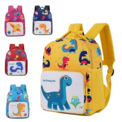 Toddler Backpacks With Leash Cute Dinosaur Printed School Bags For Preschool Girls Boys 15 Toddler Backpacks With Leash Cute Dinosaur Printed School Bags For Preschool Girls Boys -Children Toys Sale New Kids Backpacks Cute Cartoon Dinosaur Printed School Bags for Kindergarten Girls Boys Children Anti lost 2