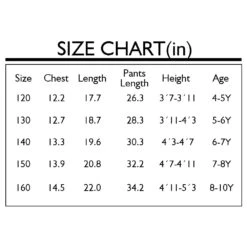 Kids Marshmallow Costume Unisex Long Sleeve Shirts And Pants Outfit Set With LED Helmet -Children Toys Sale New CL439 SIZE CHART