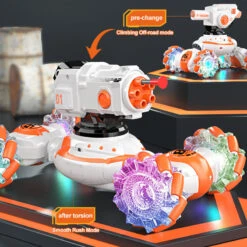 3-IN-1 RC Car Soft Bomb Water Bomb Bubble Car 360° Rotation Stunt Car Dual Control Twist Car -Children Toys Sale O1CN012kDxgm1bp0EUjvPee 2213260363513 0 cib