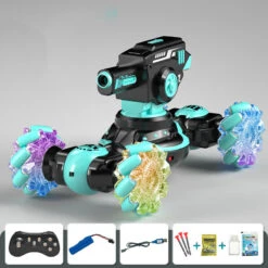 3-IN-1 RC Car Soft Bomb Water Bomb Bubble Car 360° Rotation Stunt Car Dual Control Twist Car -Children Toys Sale O1CN016hzzVP1bp0ERnCTAc 2213260363513 0 cib