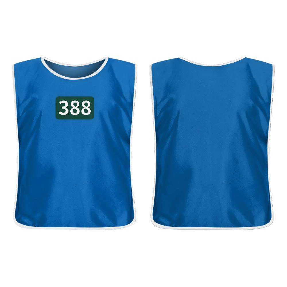 Adult Players Tracksuit With Vest Game 3 Green Costume For Halloween Cosplay 16 Adult Players Tracksuit With Vest Game 3 Green Costume For Halloween Cosplay - Image 16