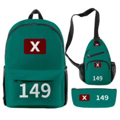3PCS Game 2 Cosplay Bags The Players' Backpack Sling Bag & Pouch -Children Toys Sale O1CN01S7eTME1jNXZwiPgke 2207568364536 0 cib
