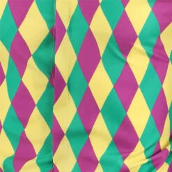 Men's Mardi Gras Outfit Purple Green And Yellow Print Shirt For Festival -Children Toys Sale O1CN01kM52V91KGmwlj8978 1842881137